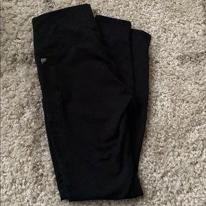 Fabletics “Powerhold” high rise black leggings